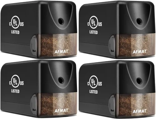 Miniatura 9 de AFMAT - Sacapuntas eléctrico para lápices