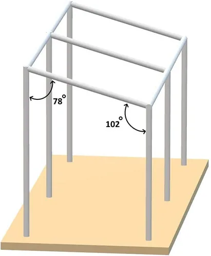 Miniatura 4 de GoodsZone Juego de Herrajes para Toldo 1-3/8" Techo Inclinado Carport Gazebo Lean to Cobertizo Conectores de Marco Acoplamiento, Juego Completo