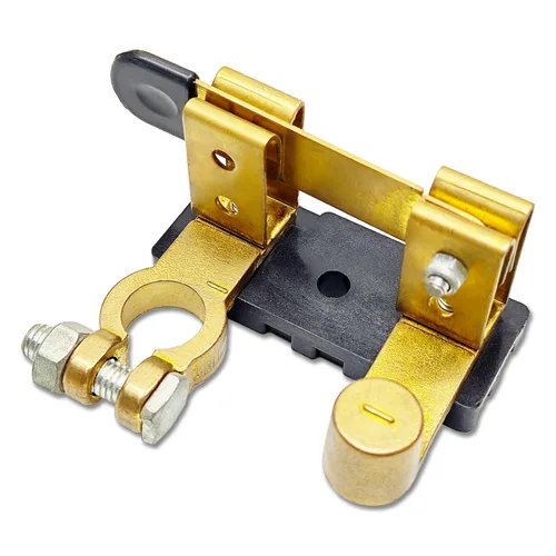 Interruptor de Desconexión Rápida de Batería de 12V 24V – Interruptor de Corte de Batería Tipo Cuchilla de 250A para Automóvil, Marina, RV,