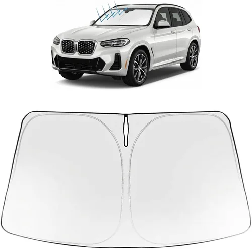 Miniatura 213 de Proadsy Parasol para parabrisas actualizado 2025, ajuste personalizado Dodge RAM 1500 2Dr 2019-2024 2025, 4 capas, plegable, protector de parasol