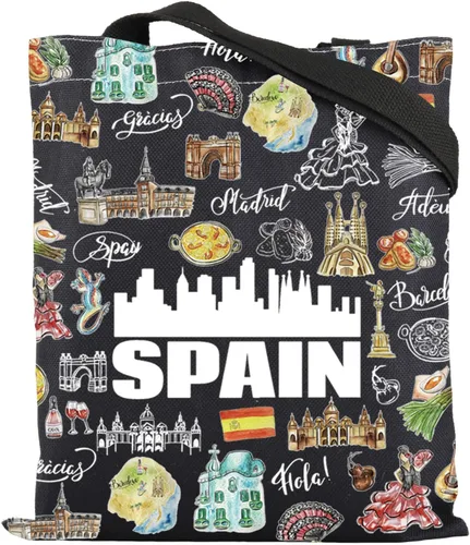 Miniatura 7 de Ensianth e España Travel Tote Europeo Vacaciones España amante Carrier