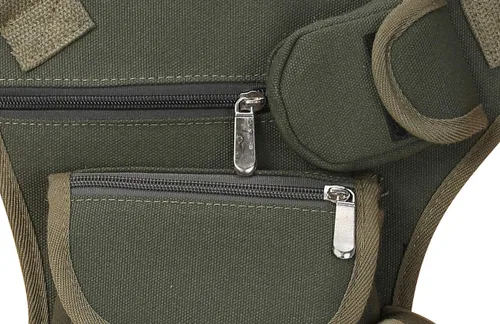 Miniatura 39 de SEALINF Riñonera de lona Riñonera Racing Drop Leg Bag Motocicleta Bolsa al aire libre
