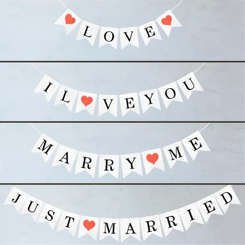 Miniatura 19 de Mr and Mrs Signs - Decoración de mesa de boda, letras independientes de madera para accesorios de fotos, decoración rústica, regalo de fiesta
