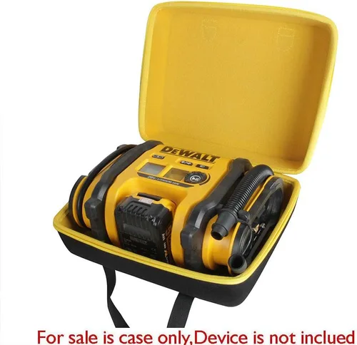 Miniatura 2 de Anleo DEWALT DCC020IB - Funda de viaje para inflador máximo de 20 V con batería (negro exterior + amarillo interior)