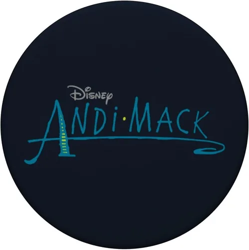 Miniatura 3 de Disney Channel Andi Mack Logo PopSockets - Agarre y soporte para teléfonos y tabletas, Negro