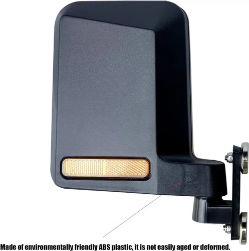 Miniatura 5 de Mamiko Espejos Laterales Magnéticos Universales para Carrito de Golf sin Perforación Compatibles con EZGO Yamaha Club Car, Imán para Barandilla