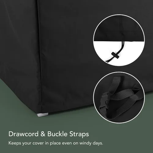 Miniatura 6 de Covermates Ultima - Funda para silla de exterior, resistente al agua y a los desgarros, protección para muebles de patio, poliéster 600D, rejillas