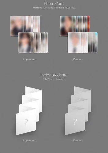 Miniatura 5 de ASTRO MOONBIN & SANHA INCENSE 2º Mini álbum IMPURE Ver. K-POP SELLADO