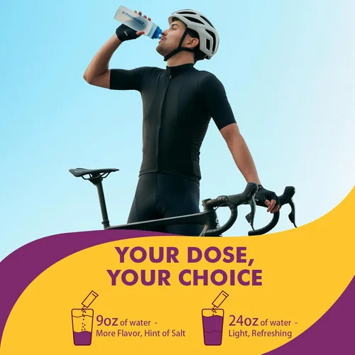 Miniatura 9 de Paquetes de 30 paquetes de electrolitos en polvo, paquete variado de paquetes de hidratación, bajo contenido de azúcar, mezcla de electrolitos