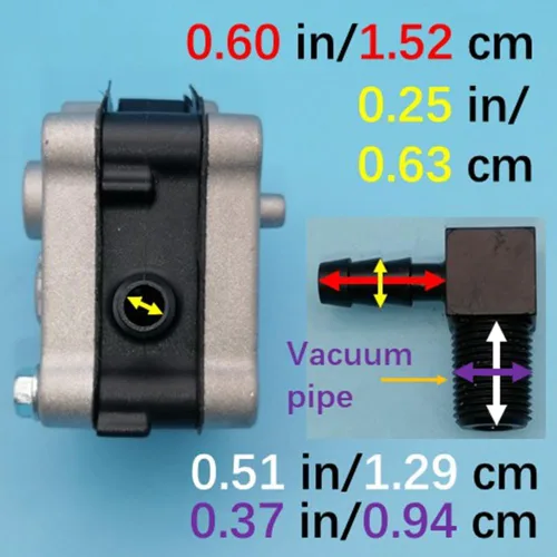 Miniatura 7 de Bomba de combustible compatible con Mercury 14360A16 14360A24 14360A27 14360A41 14360A43 14360A50 14360A66 14360A69 14360A71 14360A71 14360A77 3 143