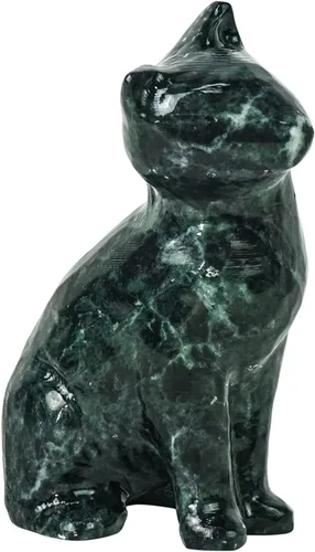 Miniatura 8 de DreamsEden Figuras de pájaros para decoración del hogar, 1 pieza hecha en piedra, estatua de pájaro grande, escultura decorativa para estante, mesa