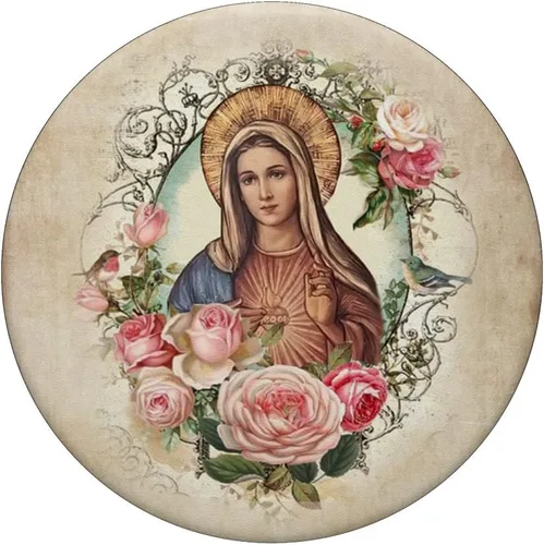Miniatura 3 de Medalla milagrosa Memorare Santa María Vintage Marian Catholic PopSockets intercambiables PopGrip