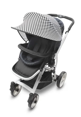 Miniatura 17 de Manito Parasol para cochecitos y asientos de coche - Scandi (azul diamante) UPF 50+ Diamante azul