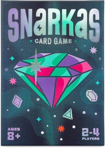 Miniatura 7 de Hootenanny Games Snarkas - Juego de cartas para coleccionar gemas para añadir y combinar Perfecto para juegos familiares 2-4 jugadores, a partir