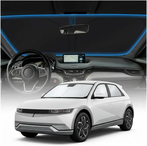 Miniatura 86 de Cubierta para parabrisas para BMW X1 E84 – Ajuste personalizado X1 E84 Accesorios 2016-2024 2025 Parasol plegable protección UV y escudo térmico