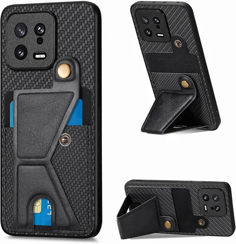 Miniatura 132 de Funda para Xiaomi Poco M5s 4G, Funda para Redmi Note 10 4G / Note 10S 4G / Note 11 SE (India) Funda de cuero PU ranuras para tarjetas Soporte