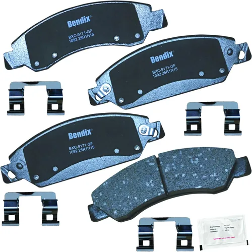 Miniatura 257 de Pastillas de freno delanteras cerámicas Bendix Priority1 CFC2302 para Hyundai Elantra 2021, Sonata 2022-2020, Kia K5 2023-2021