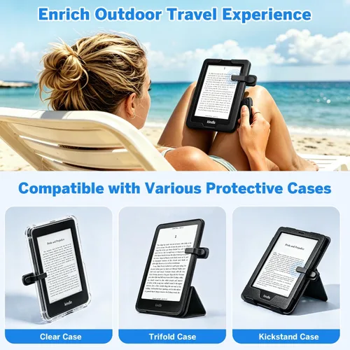 Miniatura 6 de Anillo girador de páginas para Kindle, control remoto para iPhone, iPad, tabletas Android, lectores electrónicos, girador de páginas para Kindle