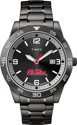 Miniatura 30 de Timex Tribute Acclaim - Reloj para hombre de 42 mm de cuarzo con correa de acero inoxidable