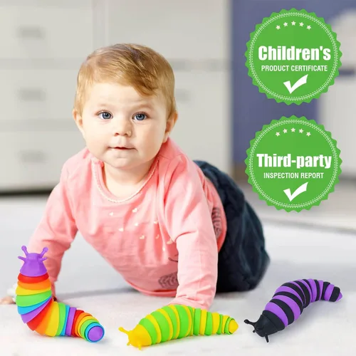 Miniatura 2 de Juguetes sensoriales para ansiedad, 3 piezas, juguetes sensoriales para autismo, TDAH, ansiedad y alivio del estrés, recuerdos de fiesta, premios
