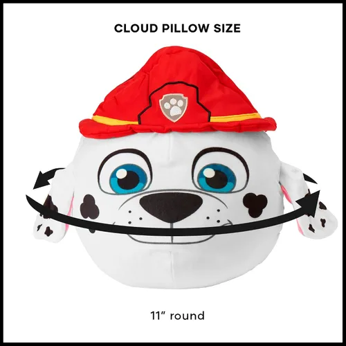Miniatura 6 de Northwest Paw Patrol, Marshall - Almohada ultra elástica 3D de nube, 11 pulgadas, 1 unidad (paquete de 1)