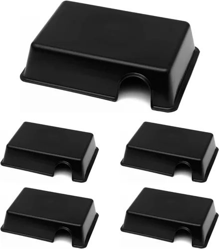 Miniatura 3 de Jungle Bob - Caja de piel rectangular para reptiles y serpientes - Plástico duradero - Crea un retiro oscuro para reducir el estrés de las mascotas