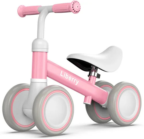 Miniatura 8 de Liberry Bicicleta de equilibrio para bebés con asiento ajustable, primer juguete para niños de 1 a 2 años, regalo de cumpleaños para niños y niñas