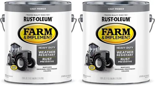 Miniatura 45 de Rust-Oleum 280131-6PK Pintura en aerosol para granjas e implementos, 12 onzas líquidas, color azul Ford, paquete de 6 Ford azul