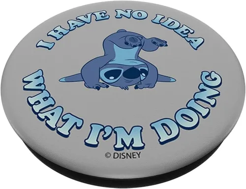 Miniatura 2 de Disney Lilo & Stitch No Idea Stitch PopSockets Adhesivo PopGrip
