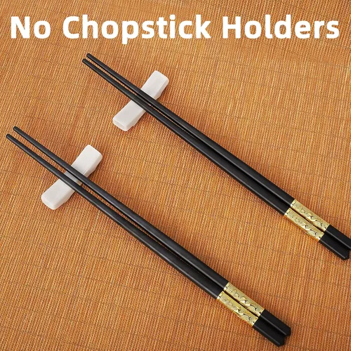 Miniatura 7 de Youda Palillos de metal reutilizables chinos, estilo japonés, palillos de dragón, juego de regalo chino, juego de chuletas de fibra de vidrio, apto