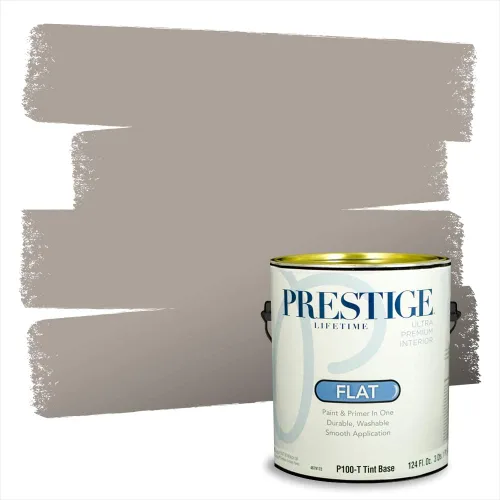 Miniatura 140 de Prestige Paints - 2 en 1, pintura base y pintura de exterior, P500-N-SW7020 SW6991-PCM