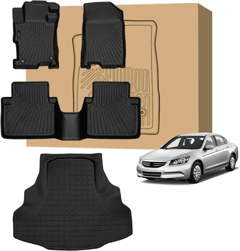 Miniatura 45 de Tapetes de suelo Peleus para Mercedes-Benz Sprinter 2500/3500 2025-2019, solo para furgoneta de carga, forros personalizados de goma TPE para todo