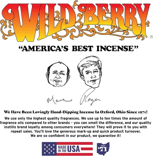 Miniatura 5 de Fizzy Pop - 100 varillas de incienso Wild Berry