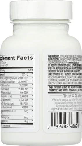 Miniatura 2 de 365 by Whole Foods Market, Enzimas Gluten Digestive, 60