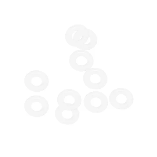 Miniatura 8 de uxcell Juntas tóricas de silicona, 0.512 in OD 0.323 in ID 0.094 in Ancho VMQ Junta de sello para válvulas de compresor reparación de tuberías