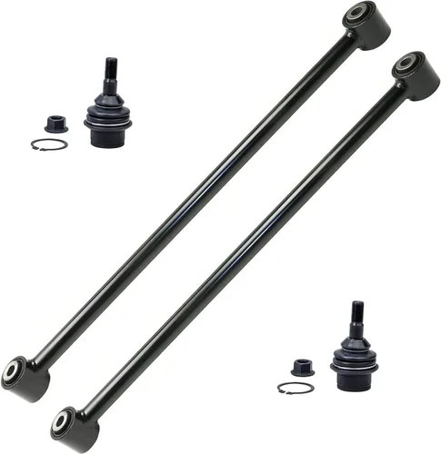 Miniatura 132 de Detroit Axle - Kit de 4 brazos de control delanteros para Ford Mustang 05-10, 2 brazos de control inferiores, 2 puntales 2005 2006 2007 2008 2009