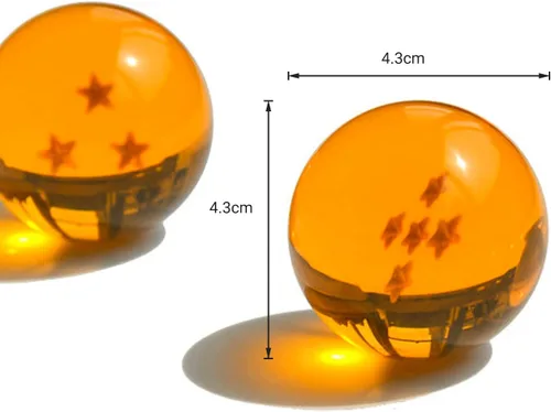 Miniatura 2 de El novedoso juego de bolas de juego transparentes de dragón de juguete para niños contiene 7 bolas de juego transparentes de dragón de 1.7 pulgadas