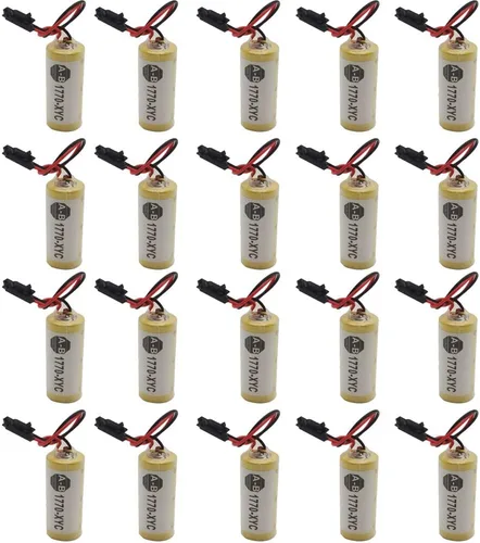 BALOLO - Batería PLC de litio 1770-XYC 3V 1800mAh para Allen Bradley PLC 1770-XYC/A 1770-XYB Cell no recargable