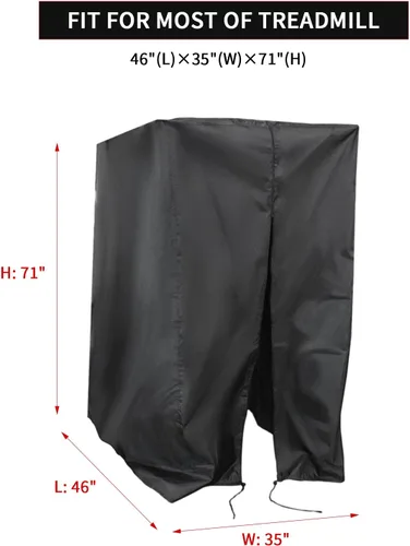 Miniatura 2 de Cubierta para cinta de correr, plegable, impermeable, para máquina de correr plegable, para interiores y exteriores