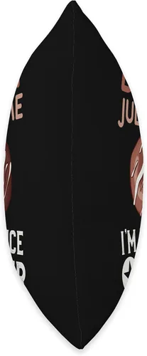 Miniatura 2 de Police Academy Graduation Clothing Store Company Police Academy Graduation-Funny Donut Judge Me - Almohada de graduación, 16 x 16 pulgadas