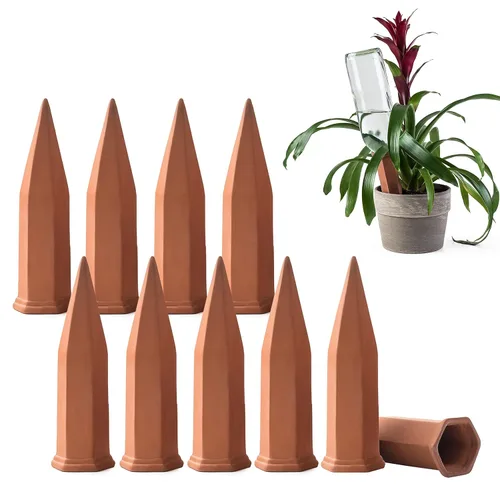 Miniatura 8 de Modern Innovations estacas para regar plantas, conjunto de 4 para regar plantas con este gran sistema de riego, perfecto para el hogar como un