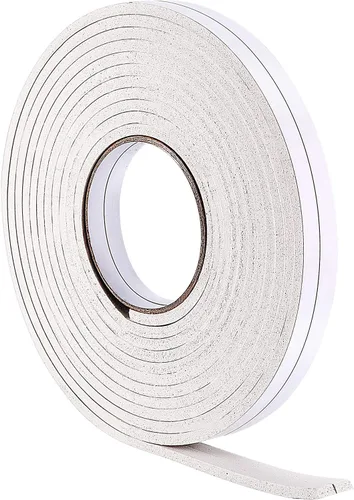 Miniatura 7 de Hestya Tira de espuma para burlete de 32.8 ft para sellado de puertas de ventana (0.118 in, negro)