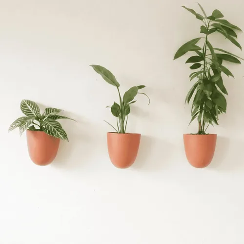 Miniatura 14 de Make Good PlantPod Luxe - Macetas de pared con riego automático (juego de 3, verde bosque), fáciles de regar e instalar, ligeras, diseña tu propio