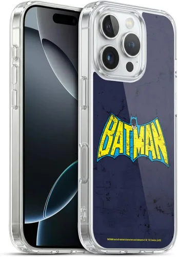 Miniatura 140 de Head Case Designs Funda de gel con licencia oficial de Batman DC Comics Bat Signal Logos [protección de grado militar] compatible con Apple iPhone 7
