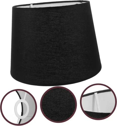 Miniatura 6 de Cubierta de lámpara de escritorio ligera Pantalla de estilo rústico Fácil instalar E27/e14 pantallas de repuesto