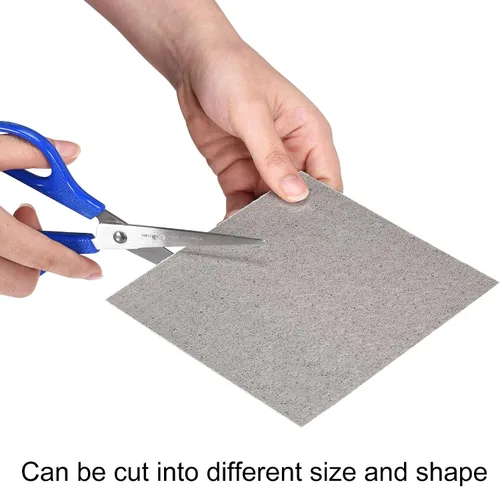 Miniatura 5 de uxcell Cubierta de guía de ondas para horno de microondas, placa de mica, placa de aislamiento, kit de reparación de 3.9 x 4.7 pulgadas, 4 piezas