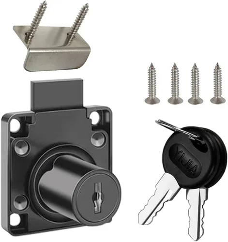 Miniatura 13 de Cerradura de cajón, cerradura de buzón, cerradura de escritorio. Adecuada para gabinetes de madera. Modelo CT-138-22