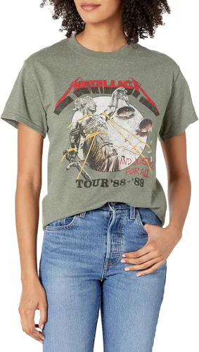 Miniatura 6 de Camiseta exclusiva de Metallica Justice for All Verde