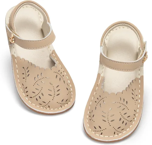 Miniatura 153 de THEE BRON Sandalias cómodas para niñas, zapatos para niños, sandalias rellenas