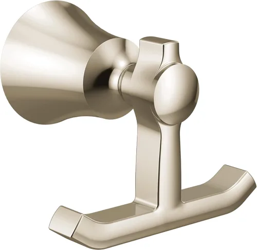 Miniatura 7 de Moen YB0303CH Gancho doble para bata, cromado